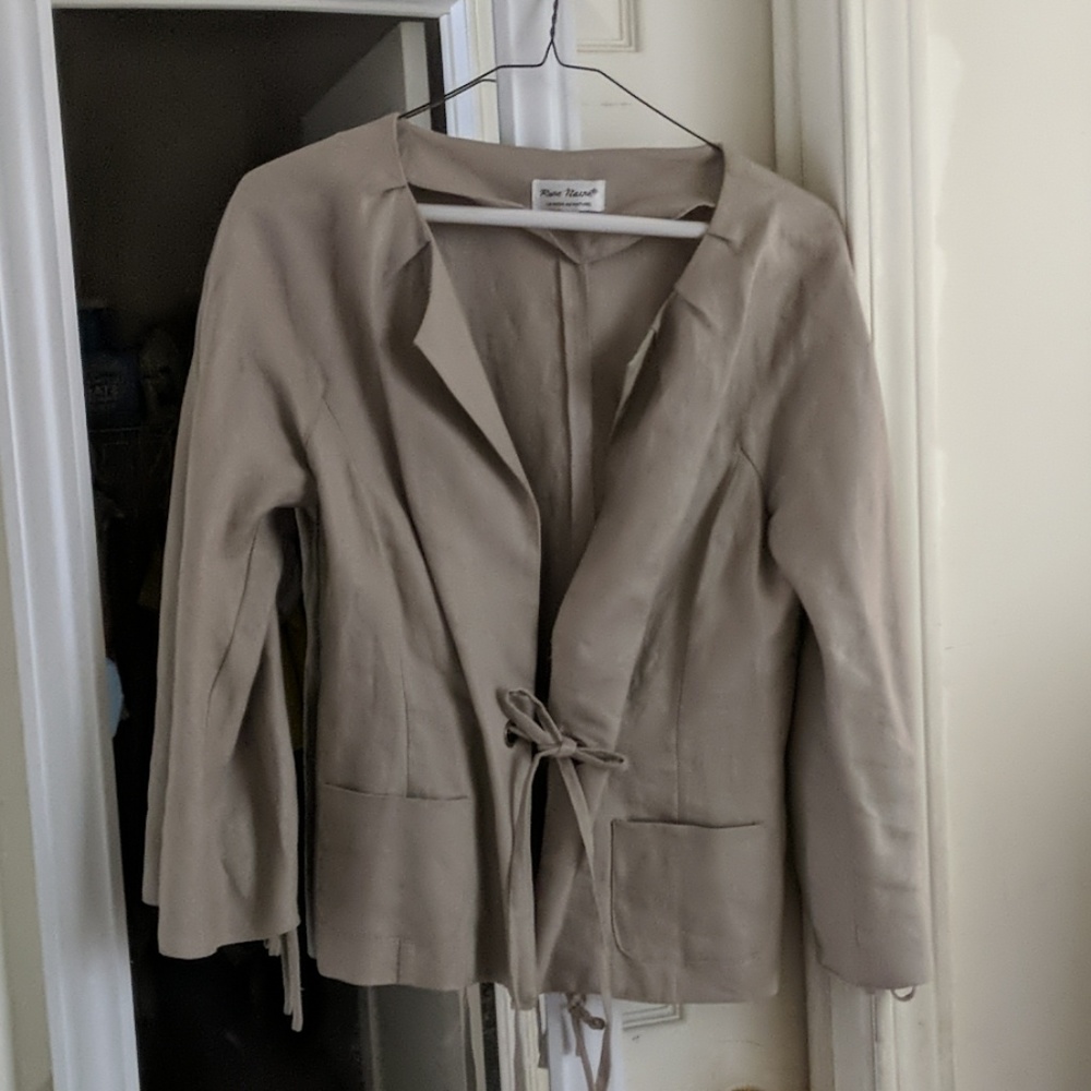 Rose nathe Light linen jacket